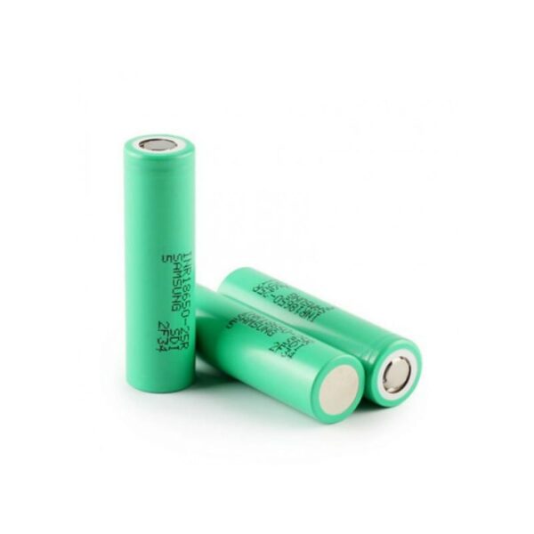 Samsung 25R 18650 2500mAh 20A Battery – INR18650-25R